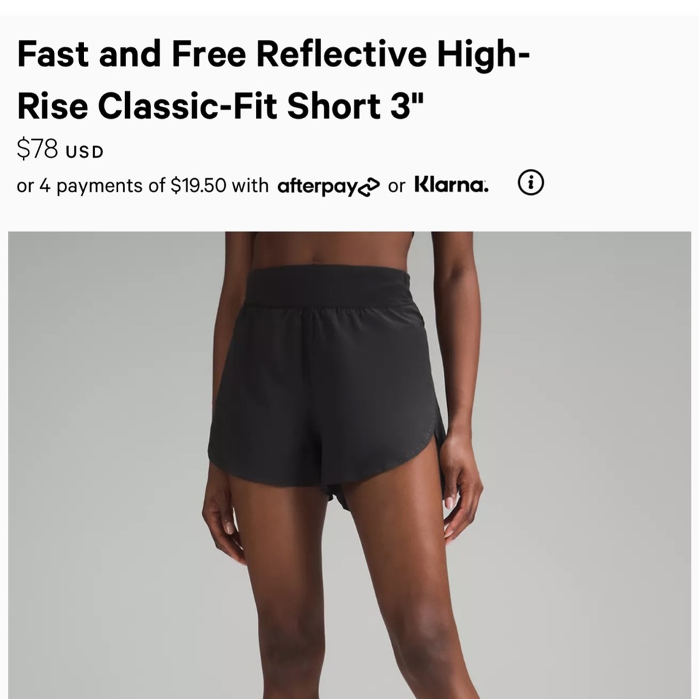 Fast and Free HR Classic Short 3”